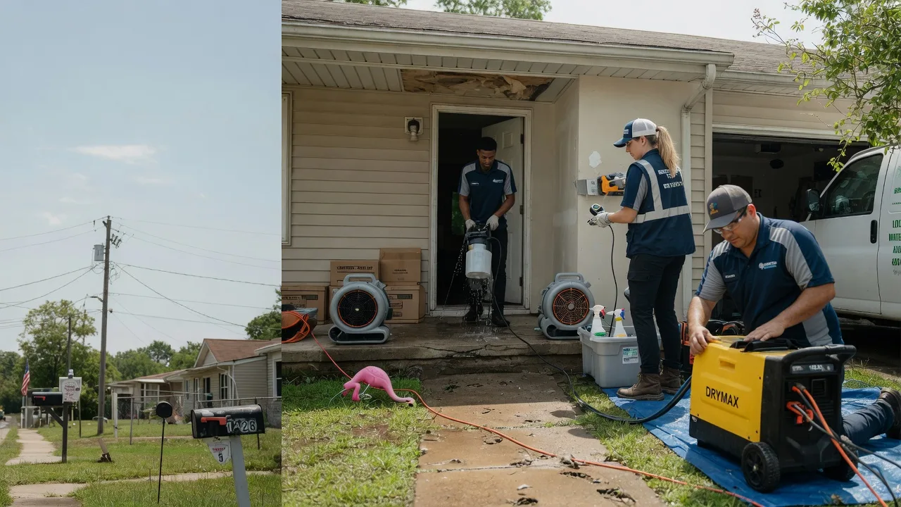 Storm Damage Water Removal in Mountain Home, AR near me